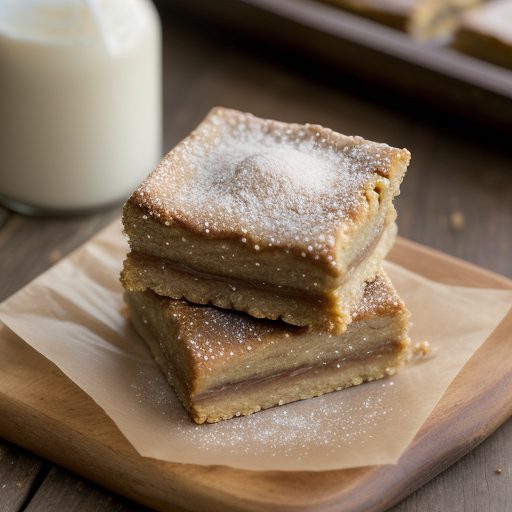 Chewy Maple Bars recipe image