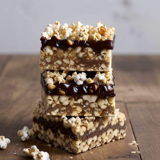 Chewy Popcorn Bars recipe image