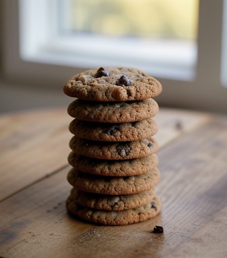 Chewy Skor Toffee Bits Cookies recipe image