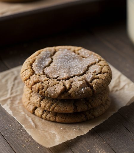 Chewy Spice Cookies recipe image