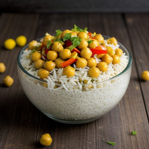 Chick Pea & Basmati Rice Salad recipe image
