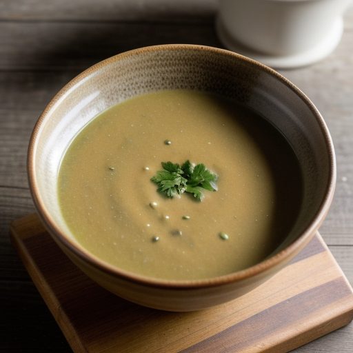 Chick-Pea and Cilantro Soup recipe image
