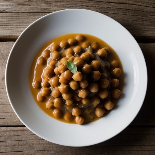 Chick Peas Italiano recipe image