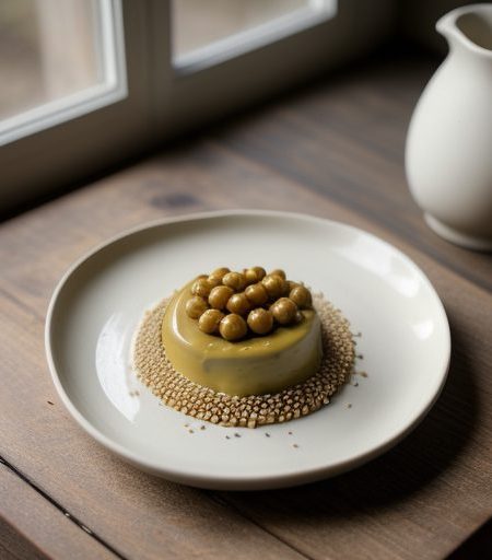 Chick Peas & Sesame Paste recipe image