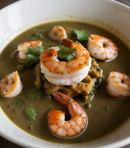 Chicken Acapulco With Creamy Shrimp Sauce recipe image