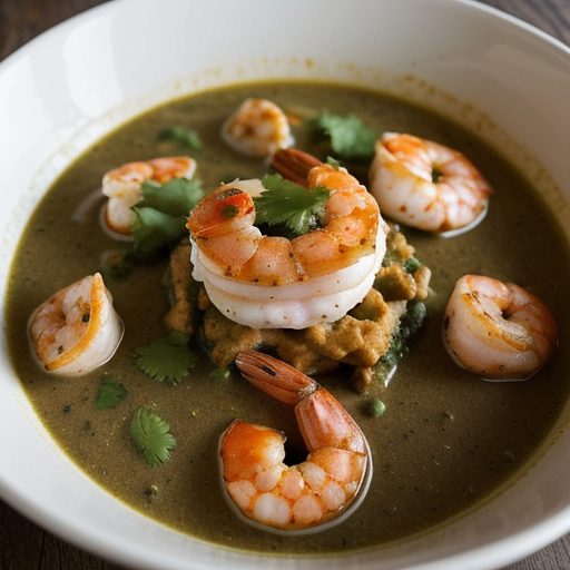 Chicken Acapulco With Creamy Shrimp Sauce recipe image