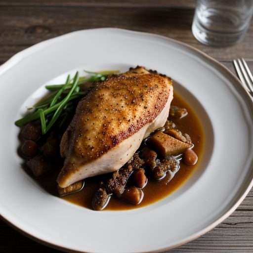 Chicken Ala Vineyard recipe image