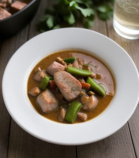 Chicken & Andouille Sausage Gumbo recipe image