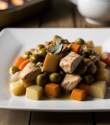 Chicken & Apple Casserole recipe image