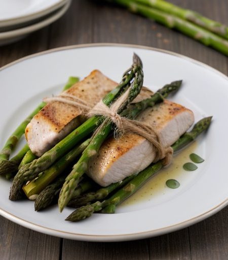 Chicken - Asparagus Bundles recipe image