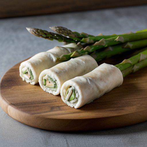 Chicken-Asparagus Rolls recipe image