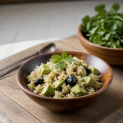 Chicken Avacado Rice Salad recipe image
