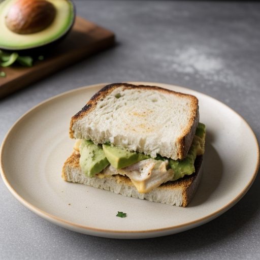Chicken Avocado Melt recipe image