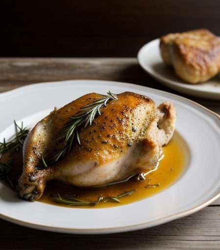 Chicken Baked With Honey recipe image