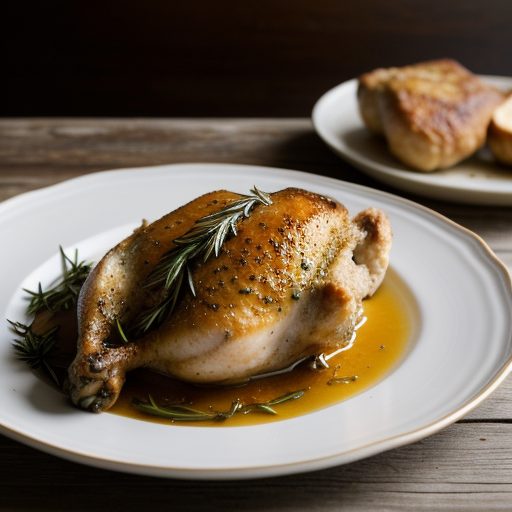 Chicken Baked With Honey recipe image