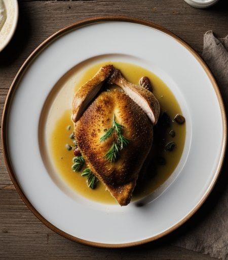 Chicken Baked in Milk (Pollo Al Latte recipe image