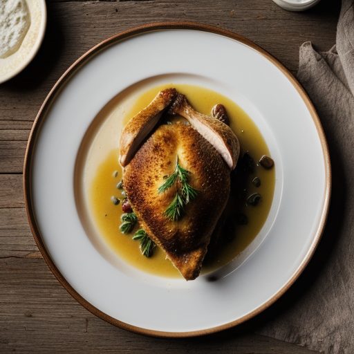 Chicken Baked in Milk (Pollo Al Latte recipe image