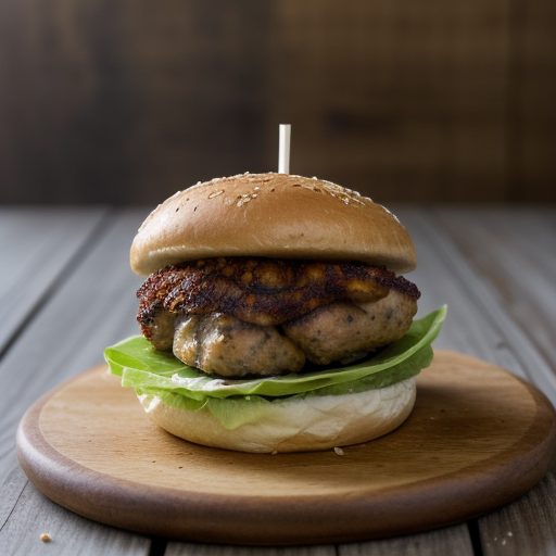 Chicken Barbecue on a Bun recipe image