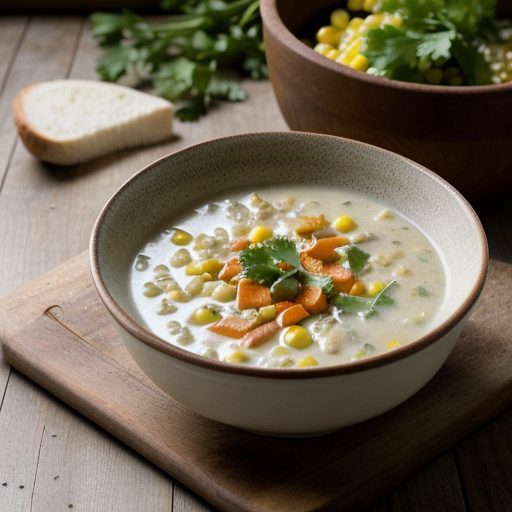 Chicken Barley Chowder recipe image