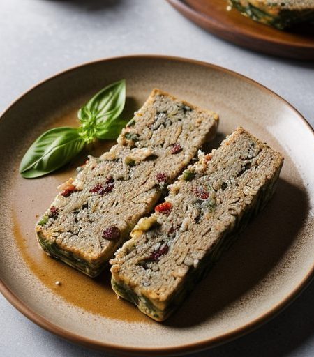 Chicken, Basil, and Sun-Dried Tomato Terrine recipe image