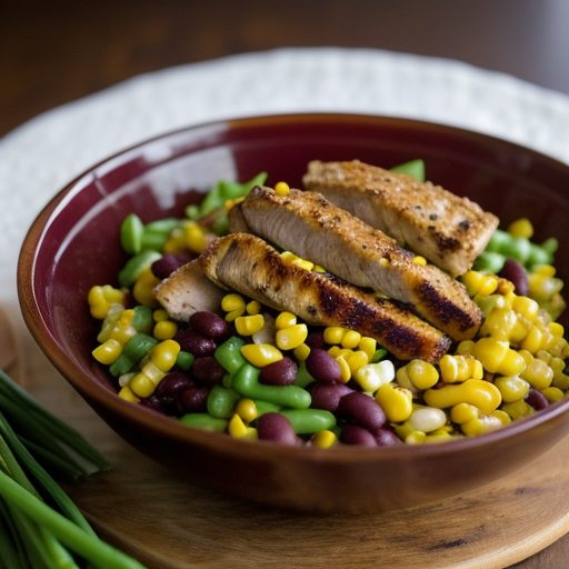 Chicken, Bean and Corn Salad recipe image