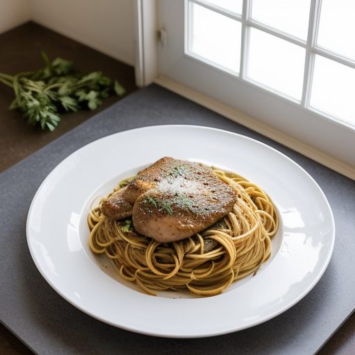 Chicken Big Mamou on Pasta recipe image