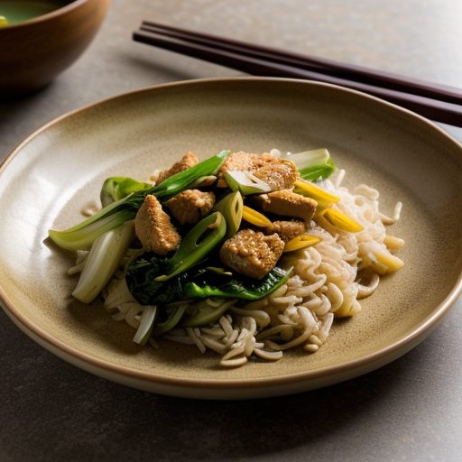 Chicken-Bok Choy Stir-Fry recipe image