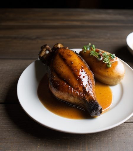Chicken~ Bourbon Glazed recipe image