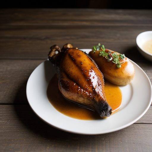 Chicken~ Bourbon Glazed recipe image