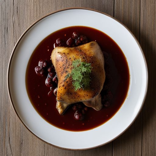 Chicken Braised With Cinnamon and Cloves recipe image