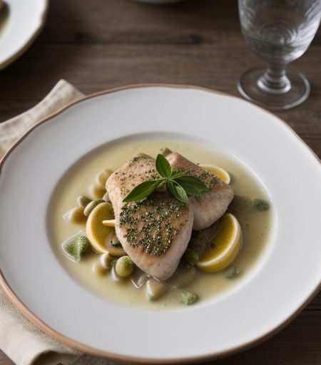Chicken Breast Piccata recipe image