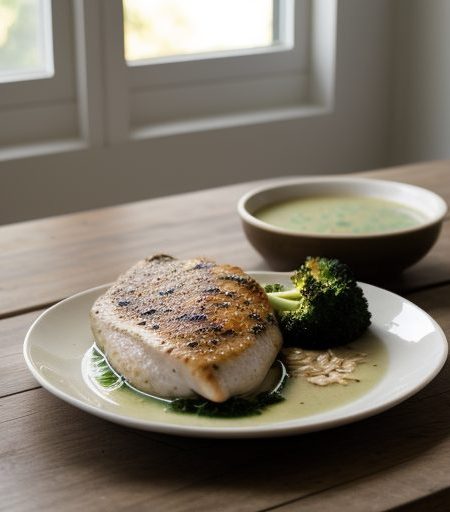 Chicken Breast With Broccoli recipe image