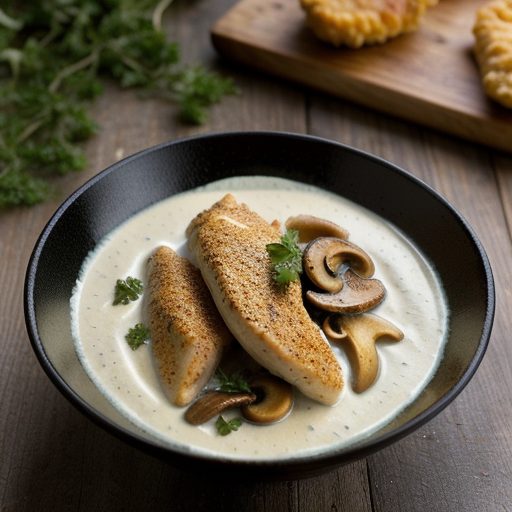 Chicken Breast in Cream Sauce recipe image