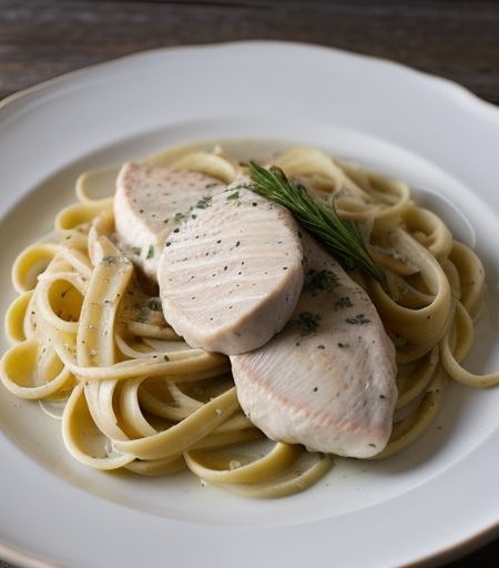 Chicken Breasts Alfredo recipe image
