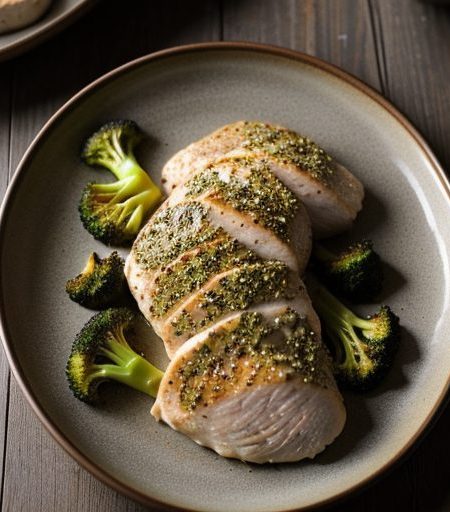 Chicken Breasts & Broccoli recipe image