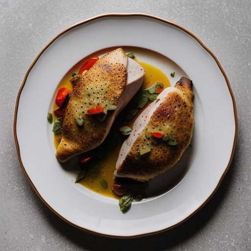 Chicken Breasts Stuffed With Sweet Pepper And recipe image