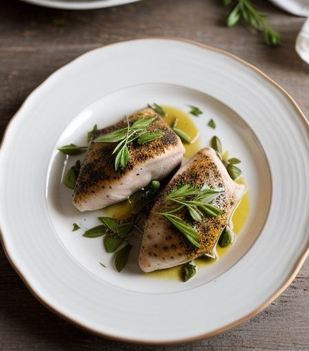 Chicken Breasts Tarragon recipe image
