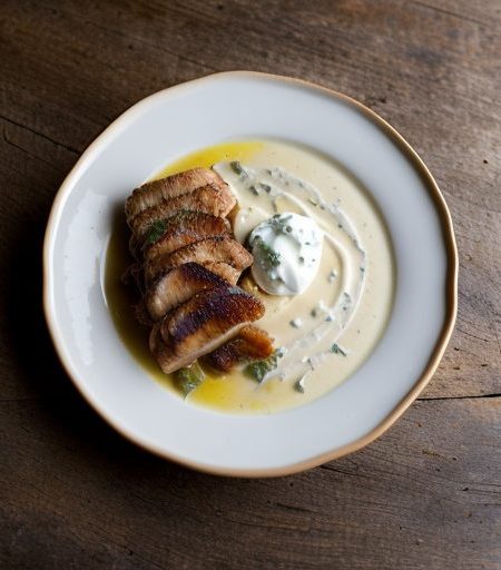 Chicken Breasts W/ Sour Cream recipe image