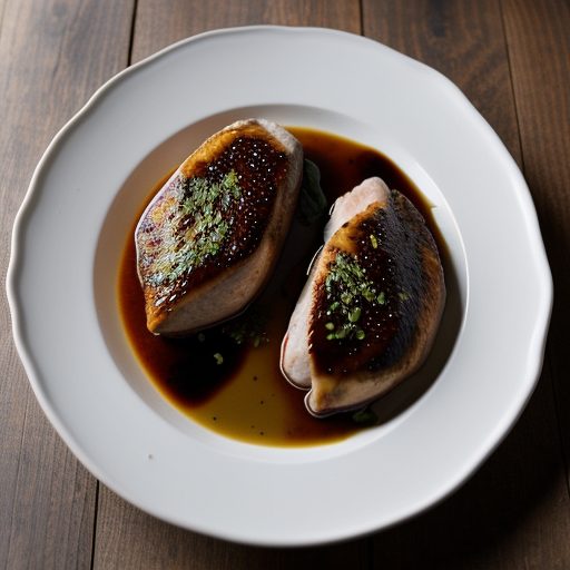 Chicken Breasts With Balsamic Vinegar recipe image