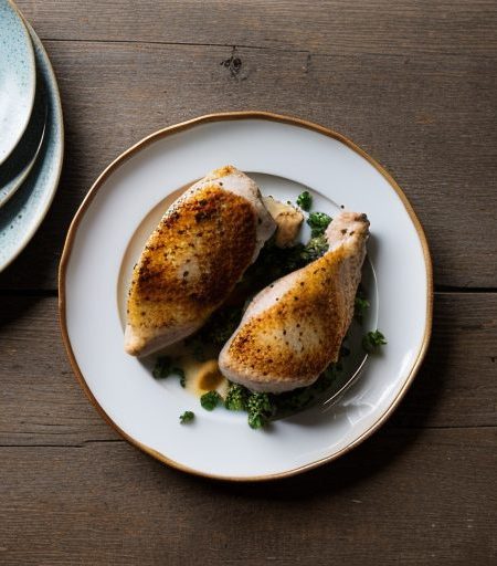 Chicken Breasts With Blue Cheese Stuffing recipe image