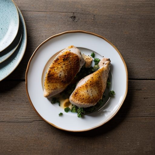 Chicken Breasts With Blue Cheese Stuffing recipe image