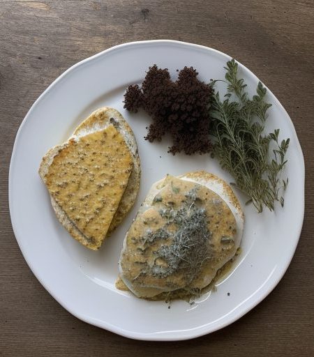 Chicken Breasts With Cheese and Herbs recipe image