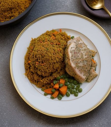 Chicken Breasts With Curried Stuffing recipe image