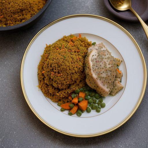 Chicken Breasts With Curried Stuffing recipe image