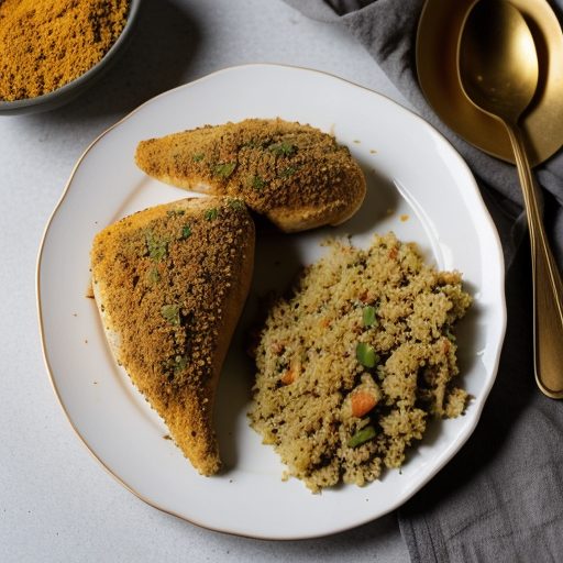 Chicken Breasts With Curried Stuffing recipe image
