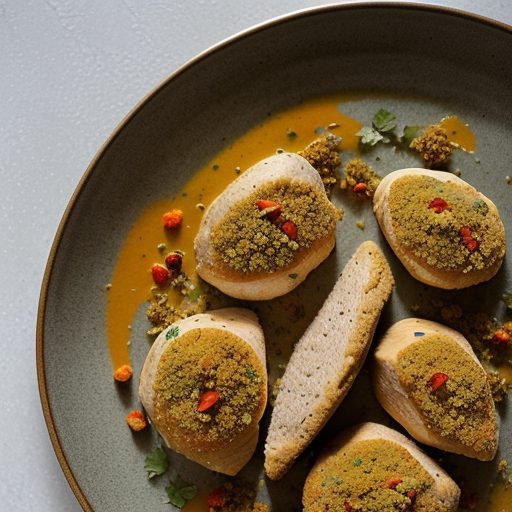 Chicken Breasts With Curried Stuffing recipe image