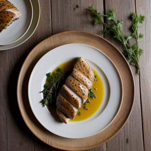 Chicken Breasts With Green Coriander (Cilantr recipe image