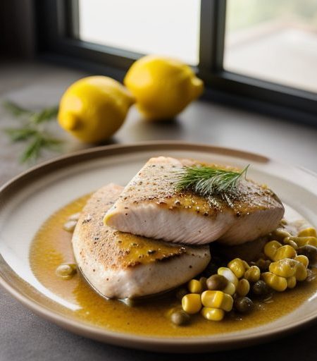 Chicken Breasts With Lemon & Capers recipe image