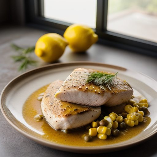 Chicken Breasts With Lemon & Capers recipe image