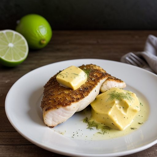 Chicken Breasts With Lime Butter recipe image